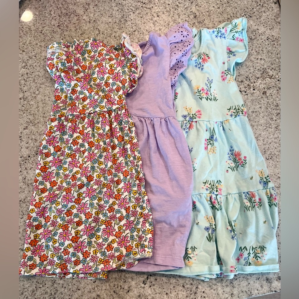 Toddler girl dress bundle floral